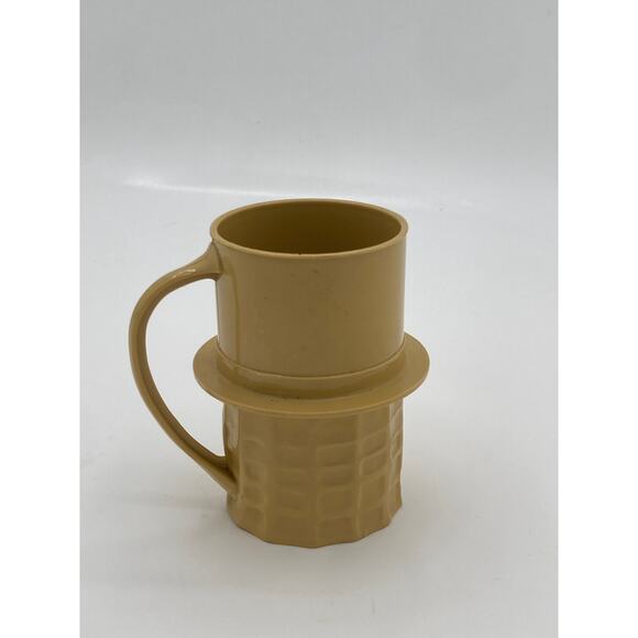 Vintage Mr. Peanut Mug Planters Promo Cup 1970s Plastic Made in USA - Picture 3 of 7